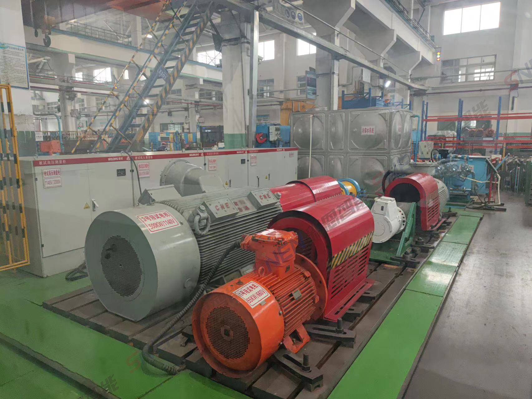 400kW交流、變頻、直流電機型式出廠試驗綜合智能測試裝備